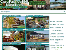 Tablet Screenshot of casapacificachacala.com